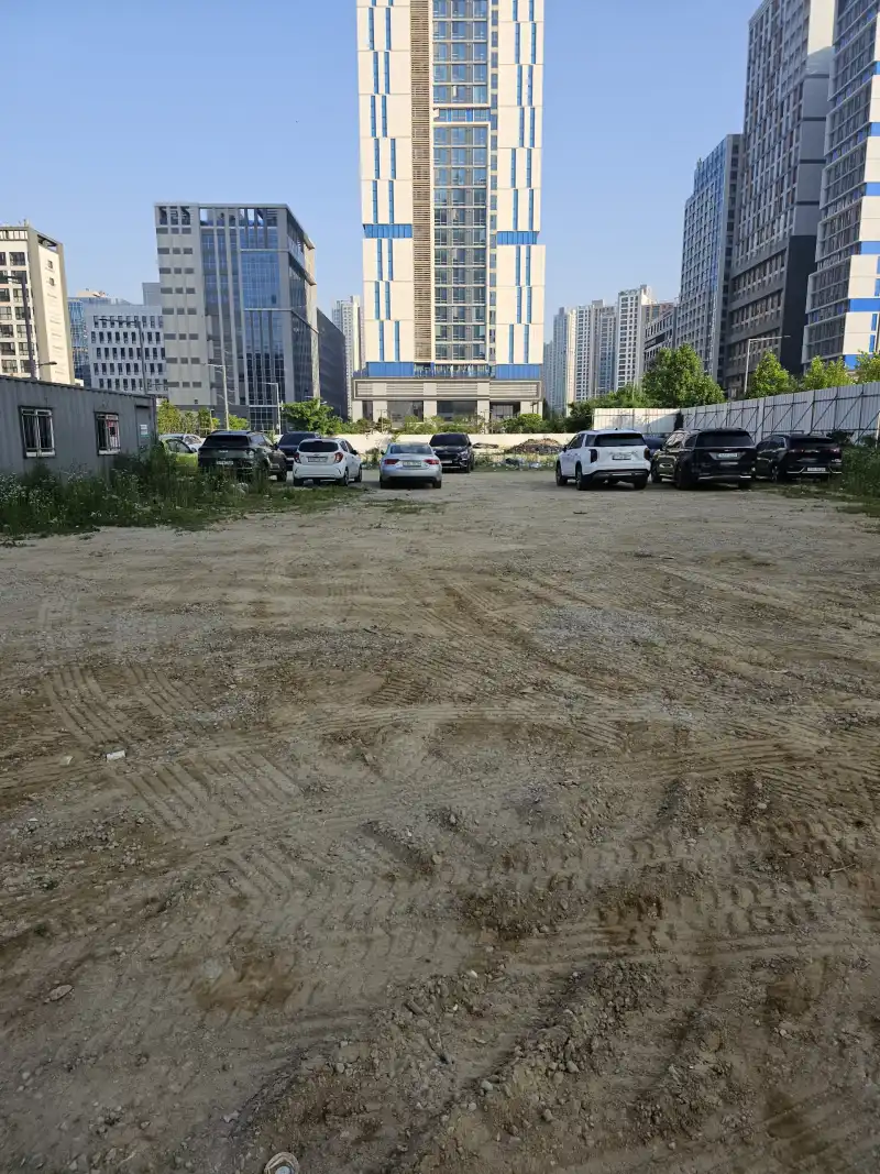 유휴부지 주차장 조성 공사